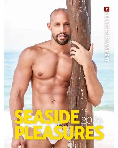 Calendrier 2026 Seaside pleasures Lucas Entertainment sextoys et accessoires sur La Boutique du Hard