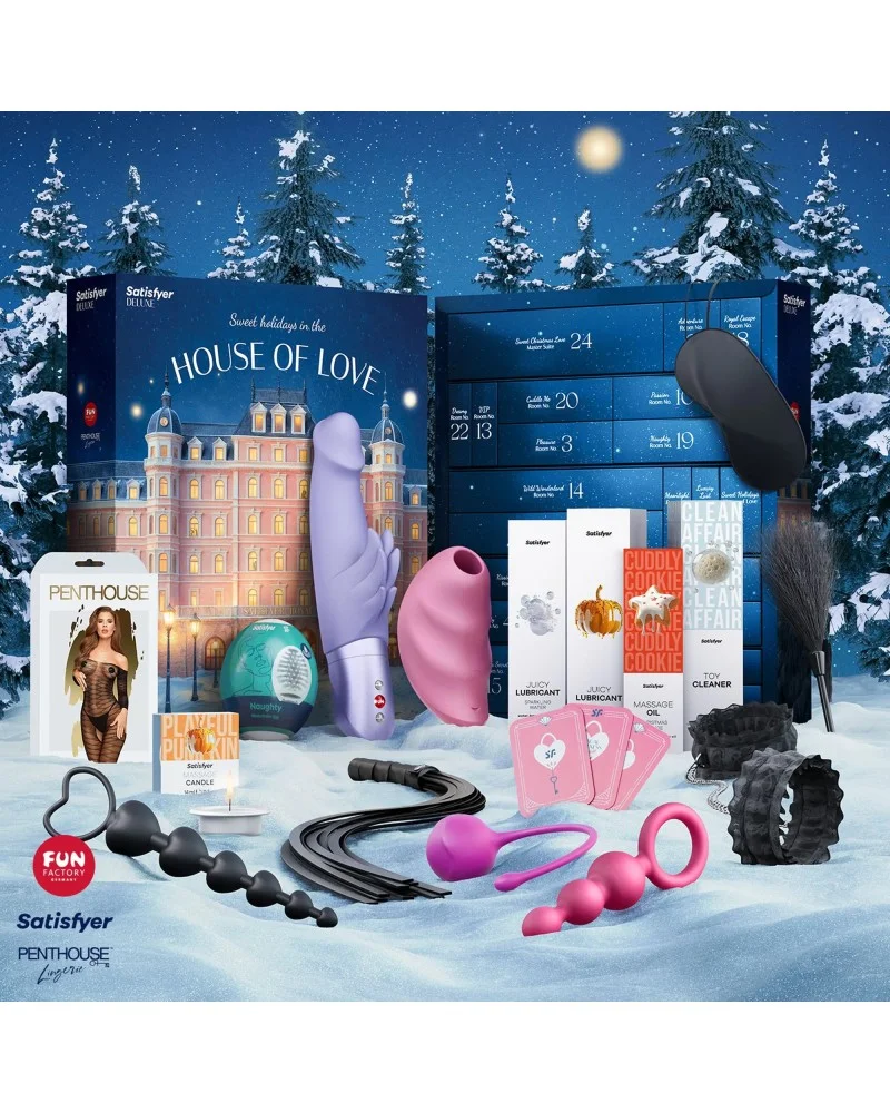 Calendrier de l'Avent Érotique Satisfyer Deluxe 2025 sextoys et accessoires sur La Boutique du Hard