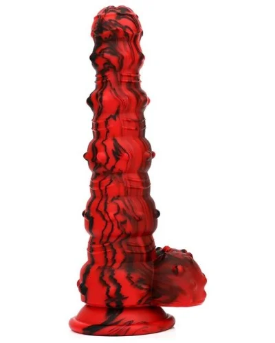 Gode Rastabul 18 x 5.5cm Rouge sextoys et accessoires sur La Boutique du Hard