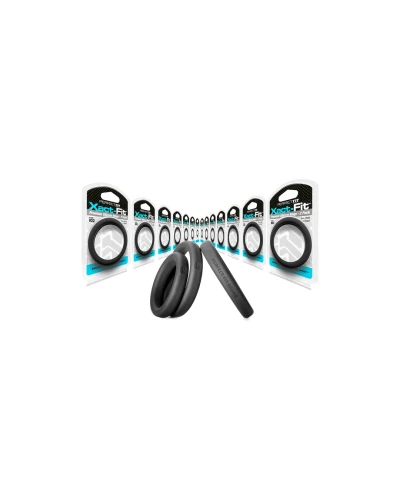 Lot de 2 Cockrings Xact-Fit n°10 - Diamètre 25mm sextoys et accessoires sur La Boutique du Hard