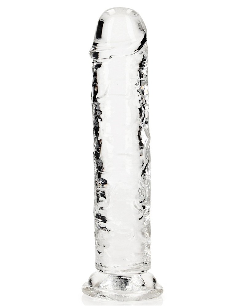 Gode Transparent Crystal Clear 19.5 x 4.3cm  sextoys et accessoires sur La Boutique du Hard
