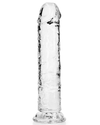 Gode Transparent Crystal Clear 19.5 x 4.3cm  sextoys et accessoires sur La Boutique du Hard