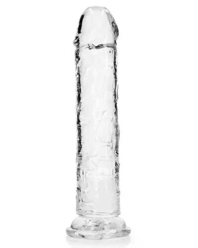 Gode Transparent Crystal None 23 x 4.5cm sextoys et accessoires sur La Boutique du Hard