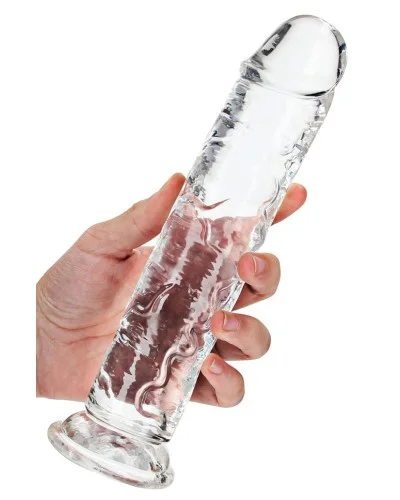 Gode Transparent Crystal None 23 x 4.5cm sextoys et accessoires sur La Boutique du Hard
