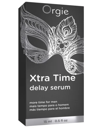 Gel Retardant Xtra Time Serum 15ml  sextoys et accessoires sur La Boutique du Hard