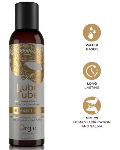 Lubrifiant Eau Human Lube 150ml sextoys et accessoires sur La Boutique du Hard
