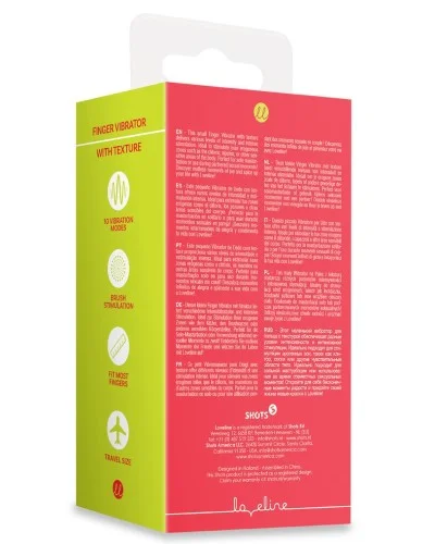 Gaine de Doigt Vibrante Lever de soleil rouge sextoys et accessoires sur La Boutique du Hard