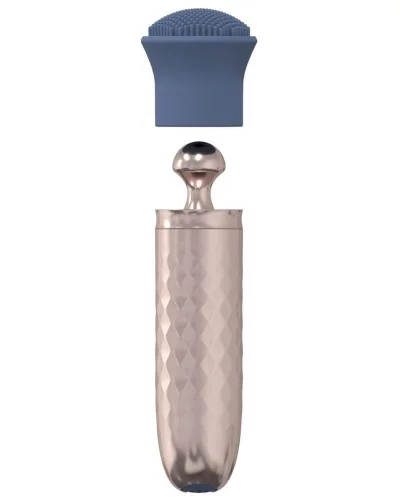 Le Thrill - Vibrateur Interchangeable 10 Vitesses - Bleu sextoys et accessoires sur La Boutique du Hard