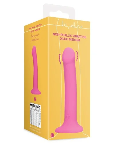 Gode Vibrant Palik M 16 x 3.7cm Rose sextoys et accessoires sur La Boutique du Hard