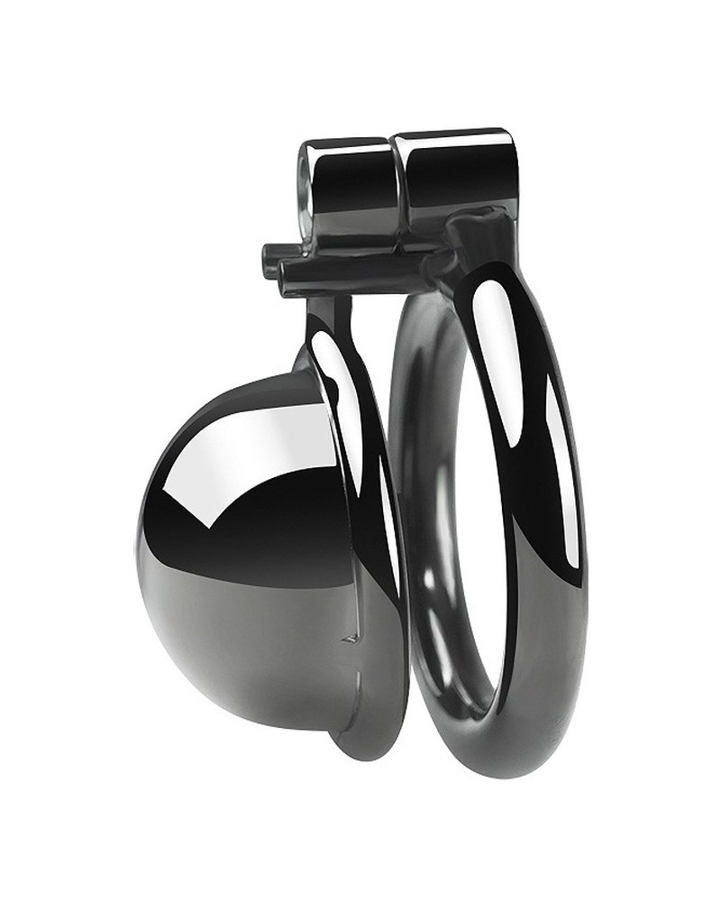 Cage De Chasteté Rigide Full Egg Noire – 7.7 X 2.8 Cm, Sextoy Neuf