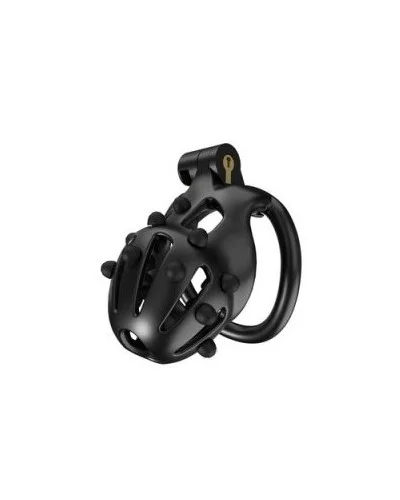 Cage de chasteté Point Up M 8 x 3.7 cm Noire sextoys et accessoires sur La Boutique du Hard