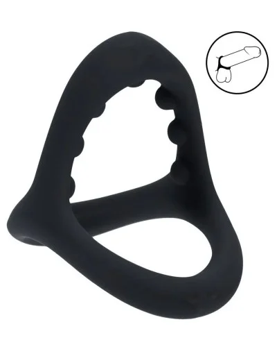 Ballstretcher Bead Grip 35 mm Noir sextoys et accessoires sur La Boutique du Hard