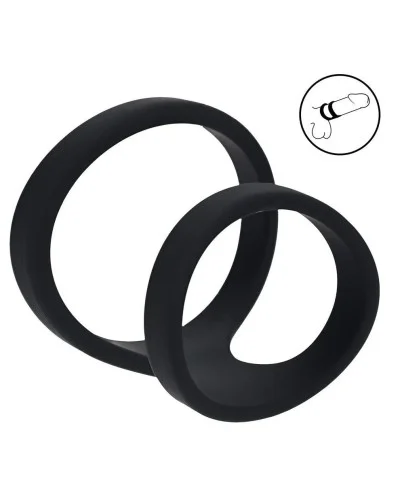 Ballstretcher Two Loop Noir sextoys et accessoires sur La Boutique du Hard