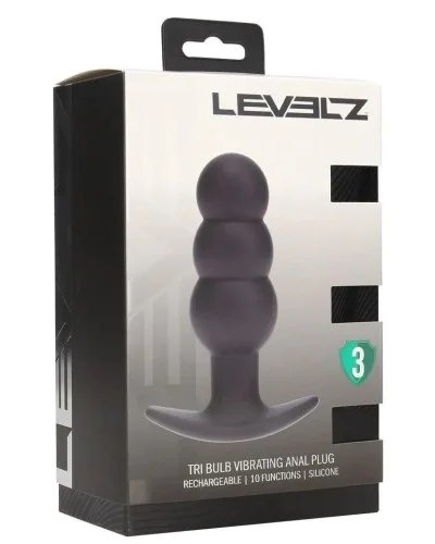 Plug vibrant Tribulb 11 x 4.4cm sextoys et accessoires sur La Boutique du Hard