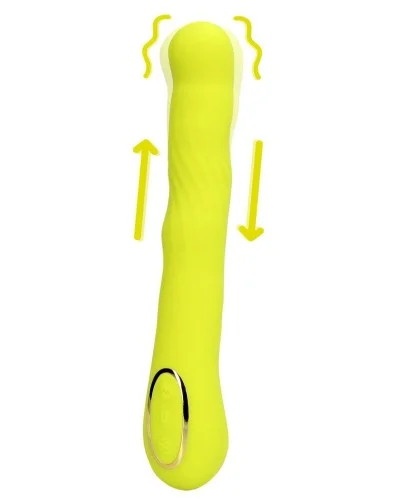 Stimulateur de Prostate Vibrant Lemonpassion 17 x 3.5cm Jaune sextoys et accessoires sur La Boutique du Hard