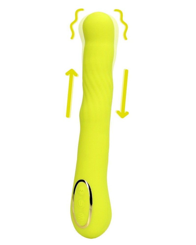 Stimulateur de Prostate Vibrant Lemonpassion 17 x 3.5cm Jaune sextoys et accessoires sur La Boutique du Hard
