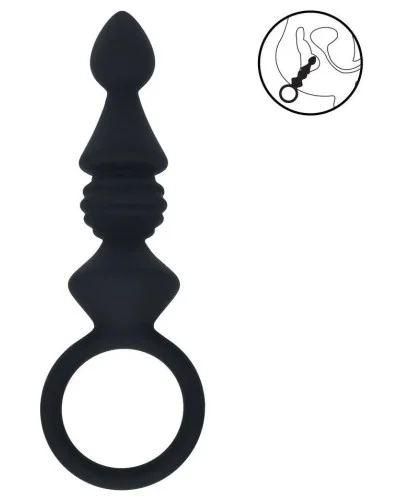 Chapelet Ribbed Probe 10.5x 3.4cm sextoys et accessoires sur La Boutique du Hard