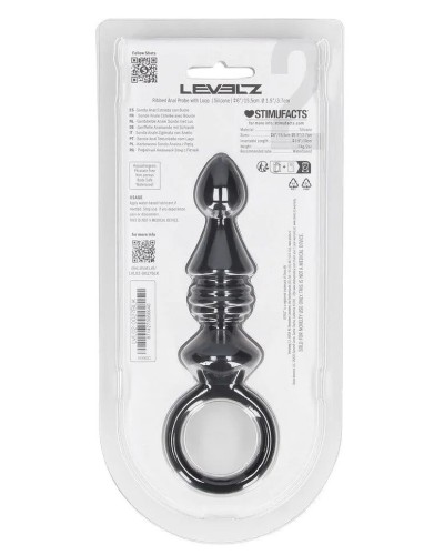 Chapelet Ribbed Probe 10.5x 3.4cm sextoys et accessoires sur La Boutique du Hard