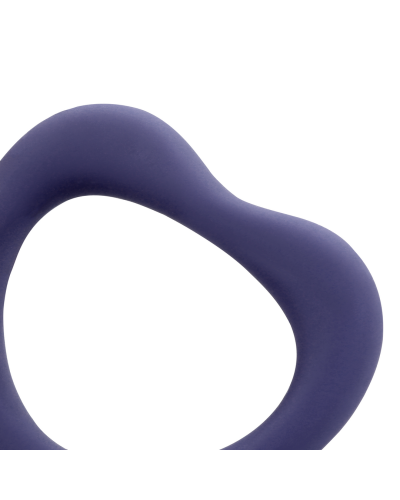 Lot de 2 Cockrings Coeur Silicone Purple Storm Diamètre 35mm sextoys et accessoires sur La Boutique du Hard