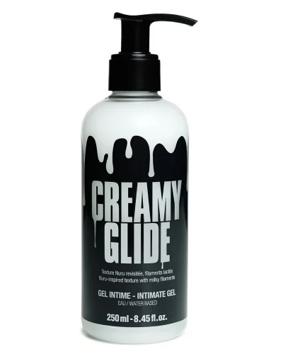 Lubrifiant Aspect Sperme Creamy Glide 250ml sextoys et accessoires sur La Boutique du Hard