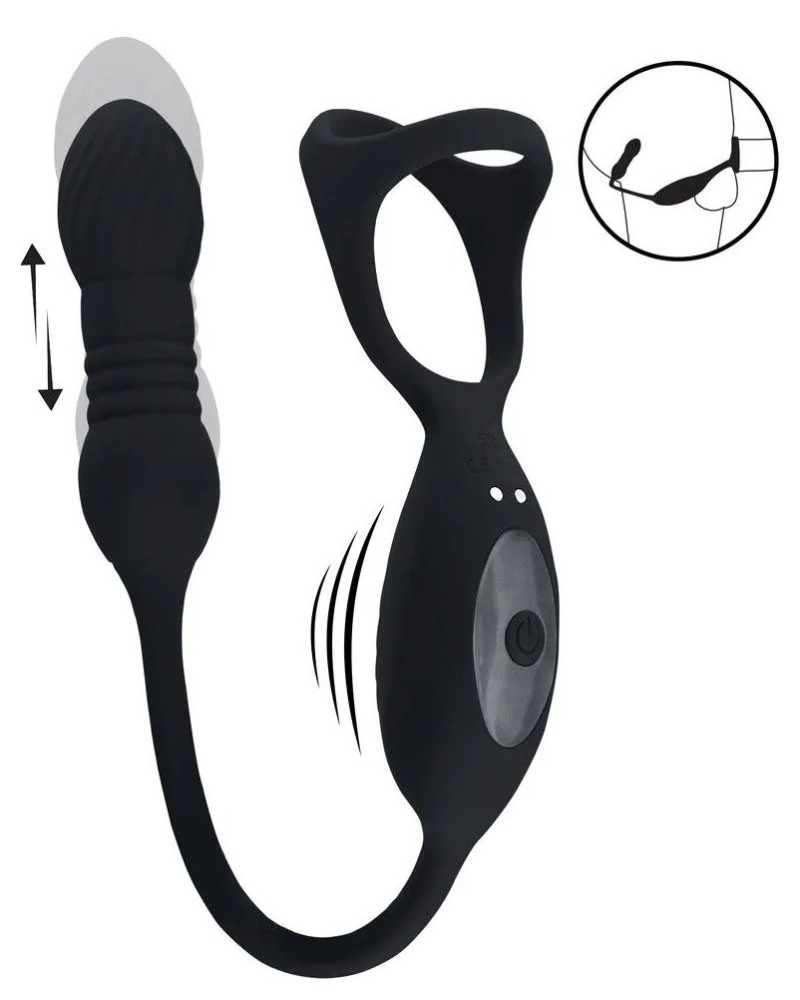 Ballstretcher Plug Tri O Cock 10 x 3cm sextoys et accessoires sur La Boutique du Hard