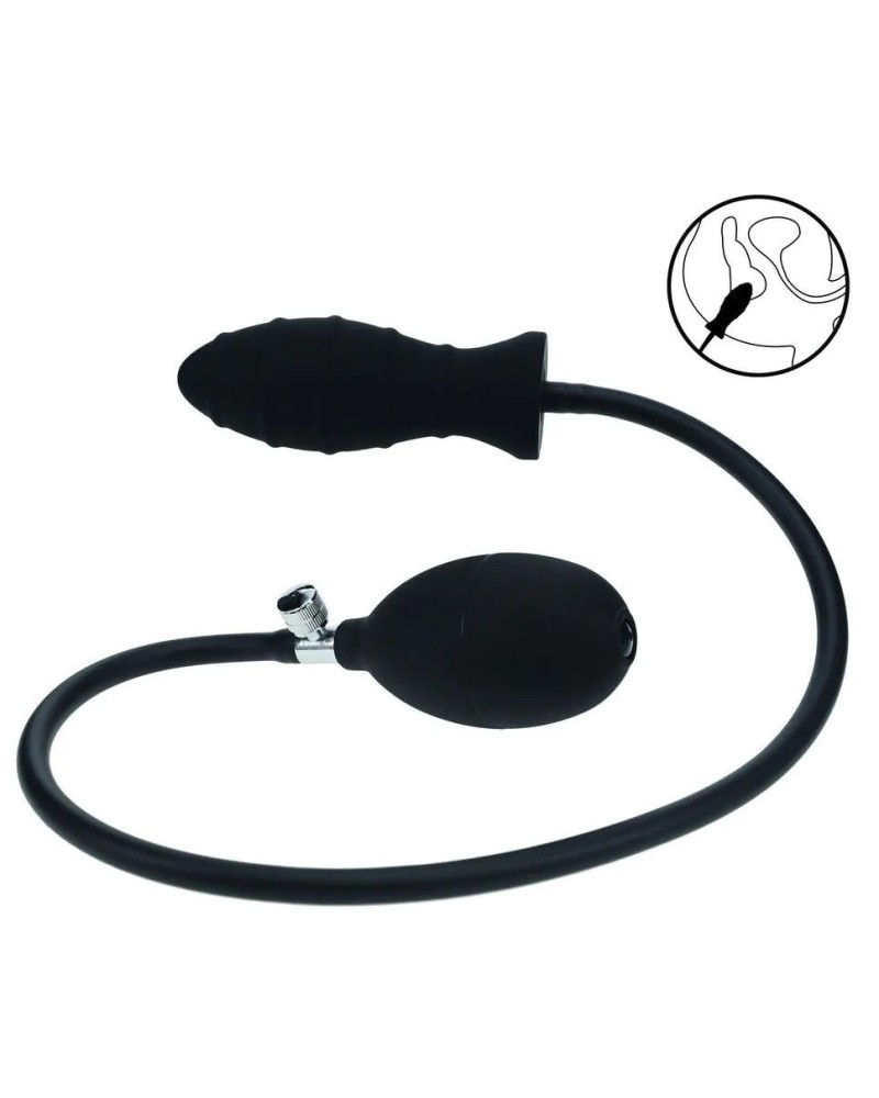 Plug gonflable Ribbed Levelz 9 x 4cm sextoys et accessoires sur La Boutique du Hard