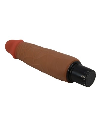 Gode Vibrant Waldorf 17.5 x 4.2cm Marron sextoys et accessoires sur La Boutique du Hard