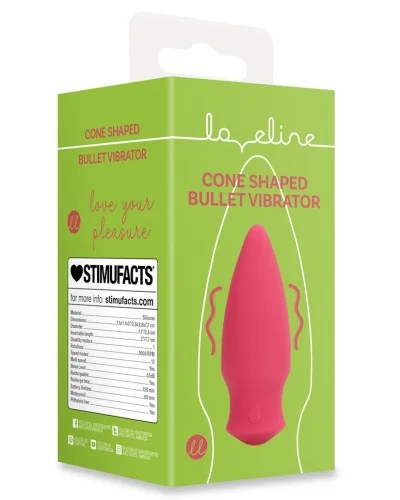 Mini-Vibro Conikpink 6 x 3cm sextoys et accessoires sur La Boutique du Hard