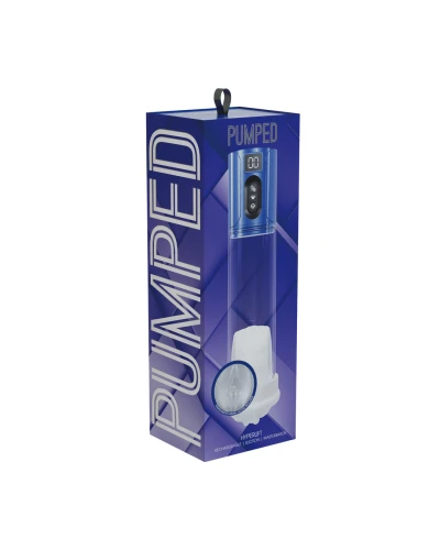 Pompe à pénis Hyperlift 22 x 7 cm Bleue sextoys et accessoires sur La Boutique du Hard