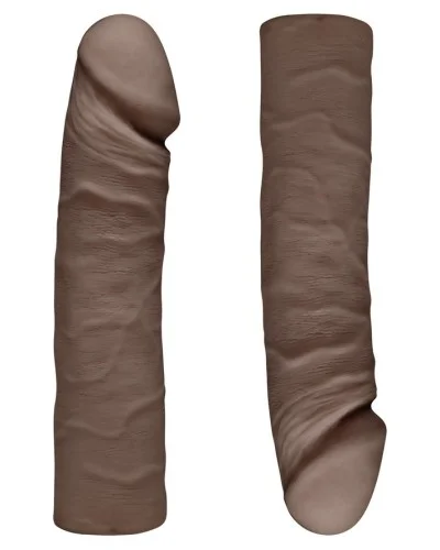 Double Gode Double D 40 x 4.3cm Marron sextoys et accessoires sur La Boutique du Hard