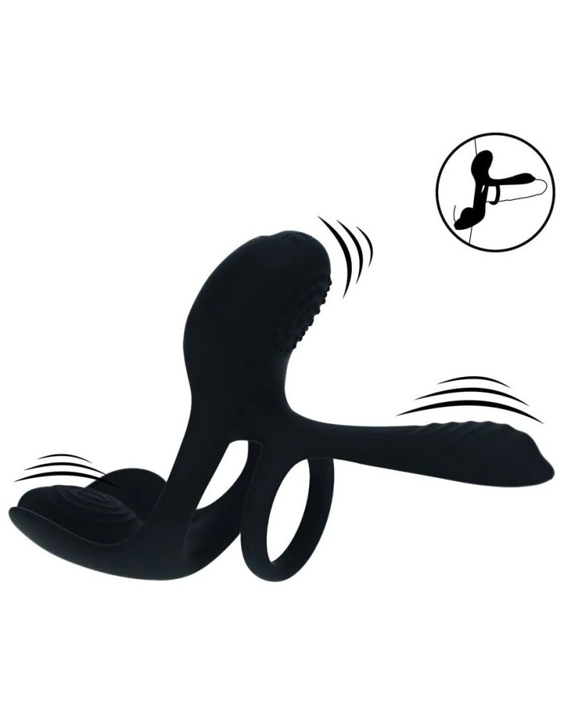 Cockring avec étui vibrant Vibracock 10 Vibrations sextoys et accessoires sur La Boutique du Hard