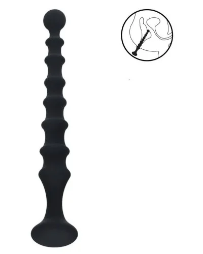 Chapelet anal Long Ribbed 23 x 3.1cm sextoys et accessoires sur La Boutique du Hard