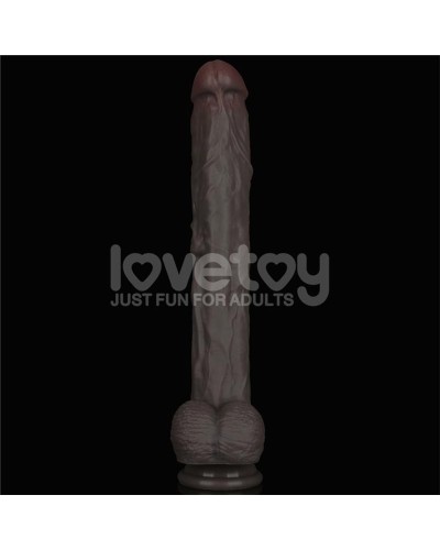 Gode Ikses Cock 31 x 5.5cm Marron sextoys et accessoires sur La Boutique du Hard