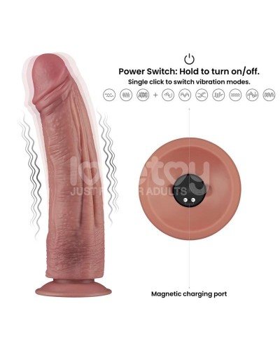 Gode Vibrant Power Cock 25 x 6cm sextoys et accessoires sur La Boutique du Hard
