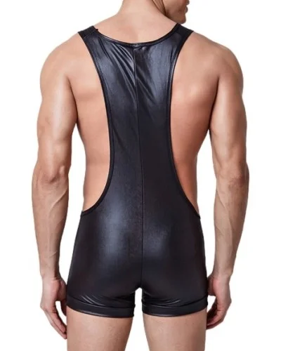 Body effet satiné Jullio Noir sextoys et accessoires sur La Boutique du Hard