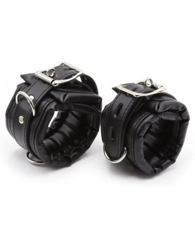 Menottes avec Ventouse Strongcup Noires sextoys et accessoires sur La Boutique du Hard