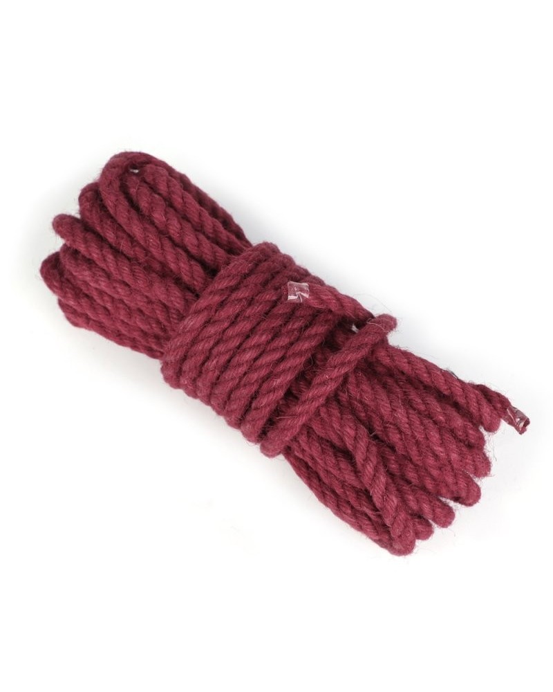 Corde Bondage Bondrope 10m Bordeaux sextoys et accessoires sur La Boutique du Hard