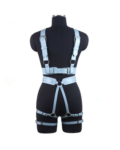 Harnais Entier Deliah Gris sextoys et accessoires sur La Boutique du Hard