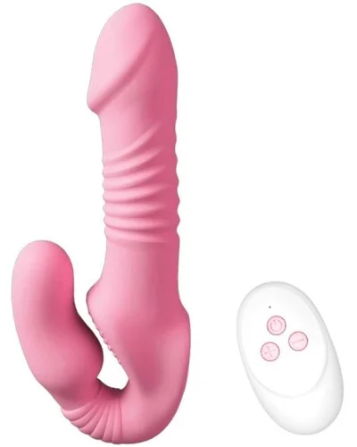 Gode Ceinture sans harnais vibrant Pinky Twice 13 x 4cm sextoys et accessoires sur La Boutique du Hard