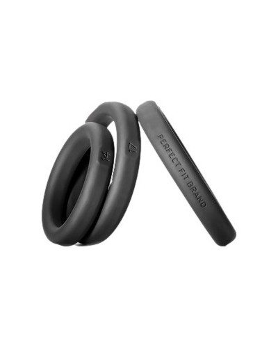 Lot de 2 Cockrings Xact-Fit n°16 - Diamètre 41mm sextoys et accessoires sur La Boutique du Hard