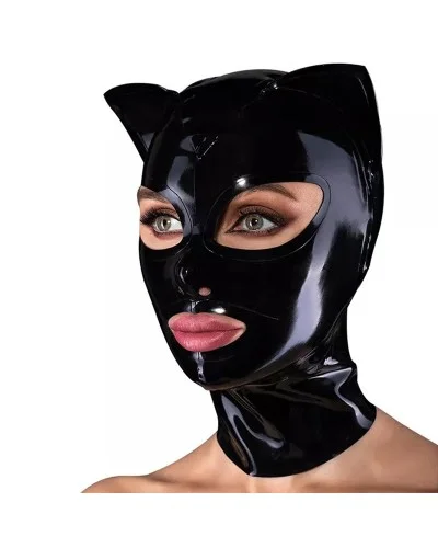 Cagoule Cat Fetish Noire sextoys et accessoires sur La Boutique du Hard