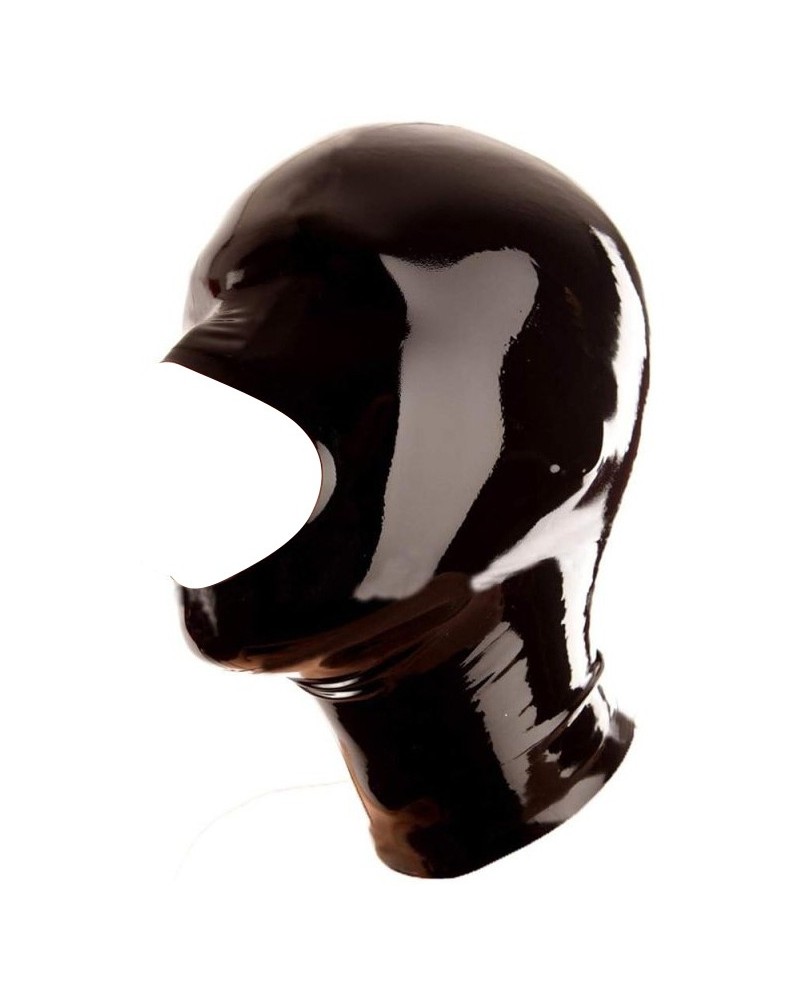 Cagoule en latex Openose Noire sextoys et accessoires sur La Boutique du Hard