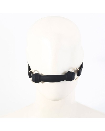 Bâillon Mors Silicone Morsum 11.5cm Noir sextoys et accessoires sur La Boutique du Hard