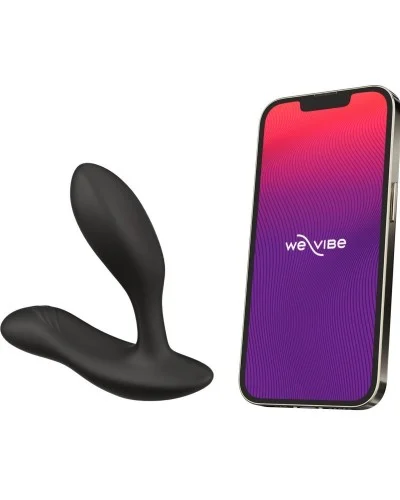 Stimulateur Prostatique Vibrant Connecté Vector + 8.5 x 2.8cm Noir sextoys et accessoires sur La Boutique du Hard