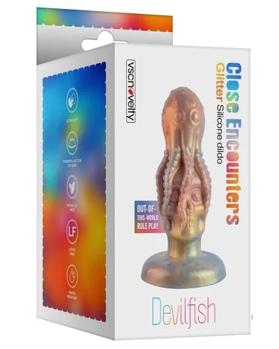 Plug Devilfish 13 x 5.5cm sextoys et accessoires sur La Boutique du Hard