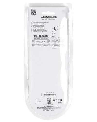 Lot de 3 Cockings Silicone Wide-O L-XXL 42-55mm sextoys et accessoires sur La Boutique du Hard