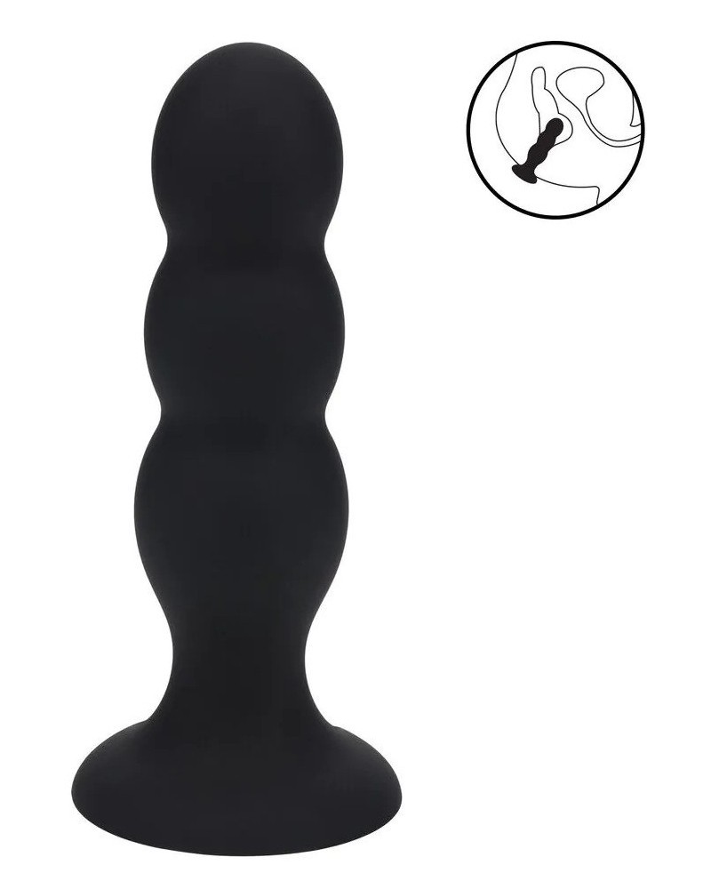 Plug avec Bille Tri Rattle 12 x 3.7cm sextoys et accessoires sur La Boutique du Hard