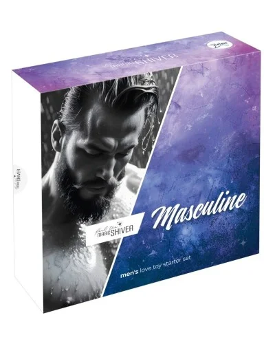 Coffret Sextoys Masculine 4 Accessoires Noirs sextoys et accessoires sur La Boutique du Hard