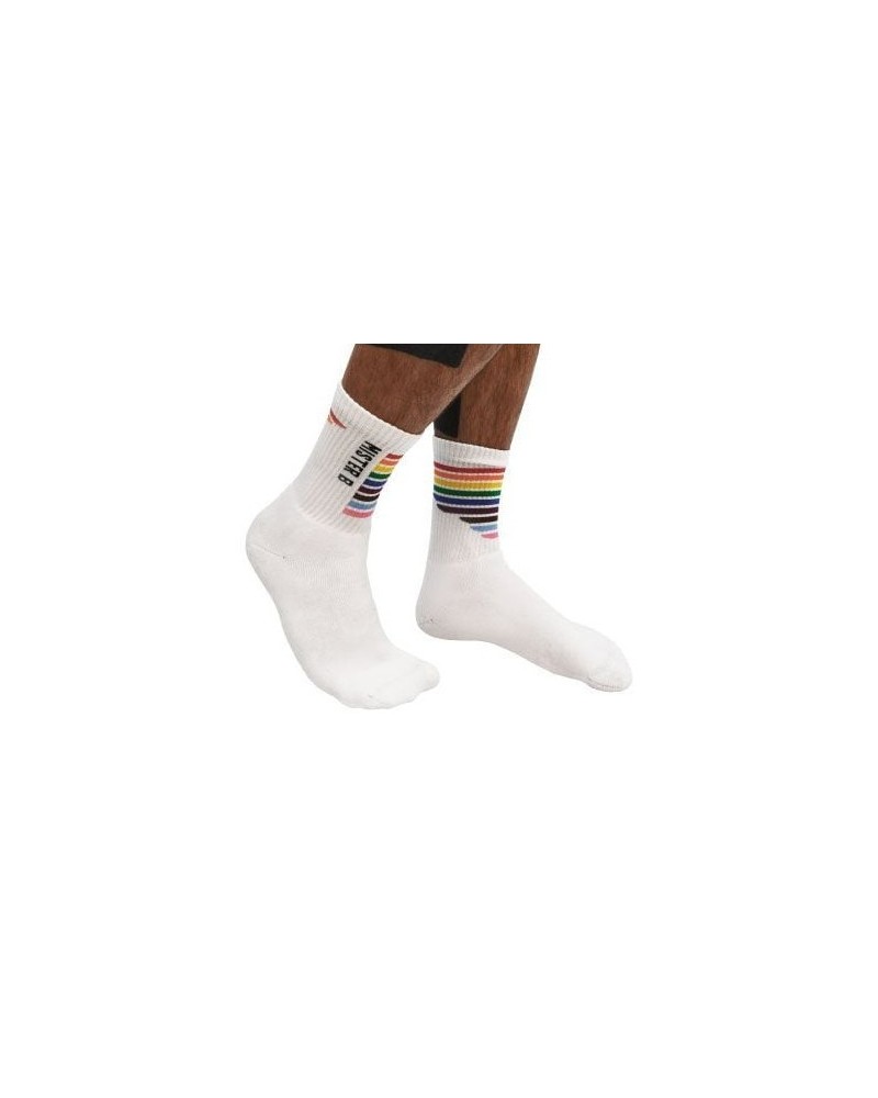 Chaussettes Pride Blanches sextoys et accessoires sur La Boutique du Hard
