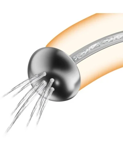 Plug percé Jet Shower 20.5 cm - Diamètre 7mm sextoys et accessoires sur La Boutique du Hard